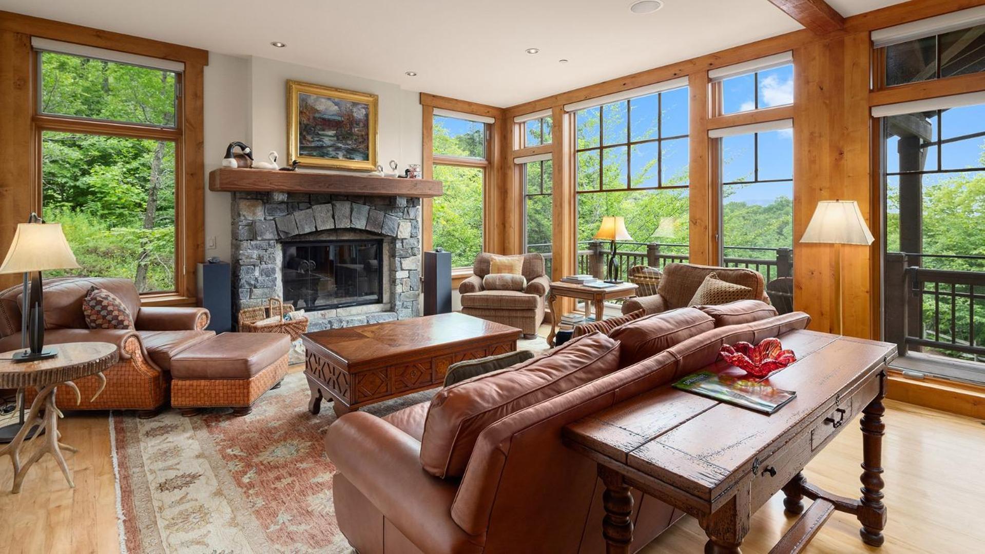 Ski In Ski Out 4 Bedroom Spruce Peak Lodge Luxury Mountain Cabin Stowe Eksteriør bilde